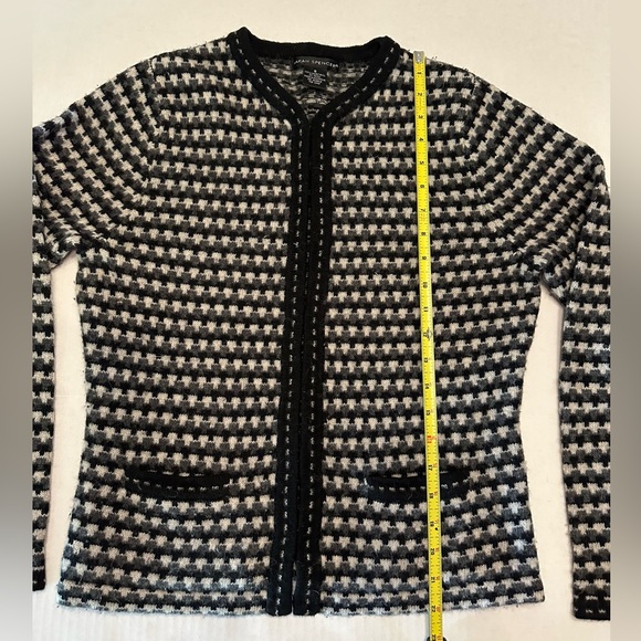 Sarah Spencer Lambs Wool Long Sleeve Sweater Cardigan Size Small - Picture 8 of 8